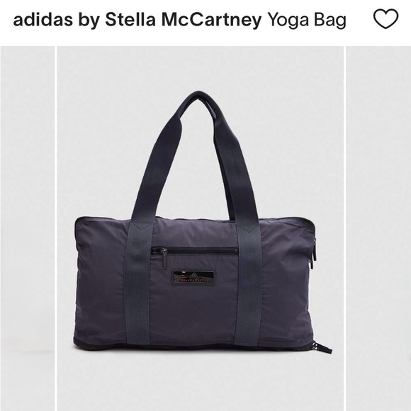 Adidas by Stella McCartney Handbags - Adidas by Stella McCartney Black Duffle Yoga Gym Bag - Dark Grey